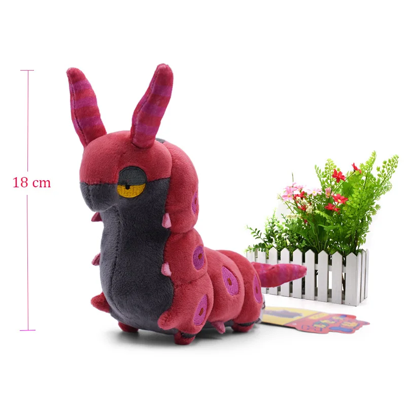 Scolipede Аниме Стиль Кукла Gyarados погремушка Scolipede Machop Gastly Kangaskhan Lucario чучела Peluche плюшевые игрушки Рождественский подарок - Цвет: Scolipede