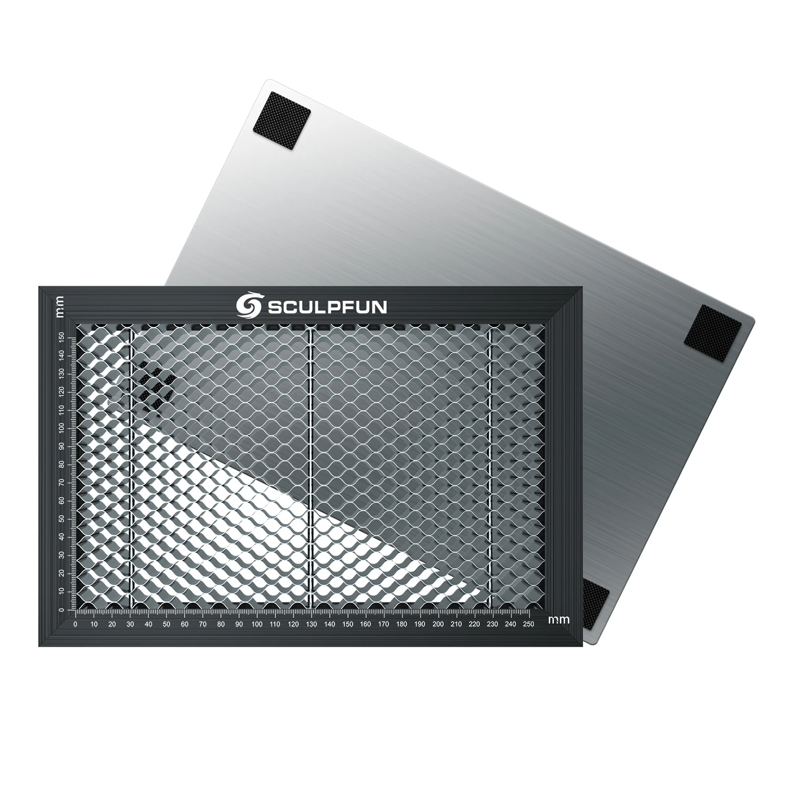 Лазерный гравер SCULPFUN Рабочий стол с Сотами стальная панель платформа для