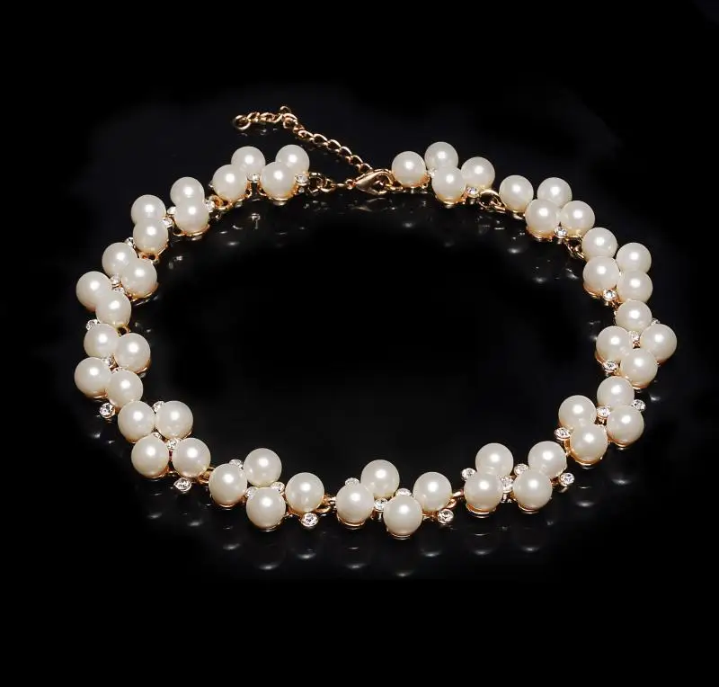 Жемчужные Ювелирные наборы для женщин серьги из натурального пресноводного