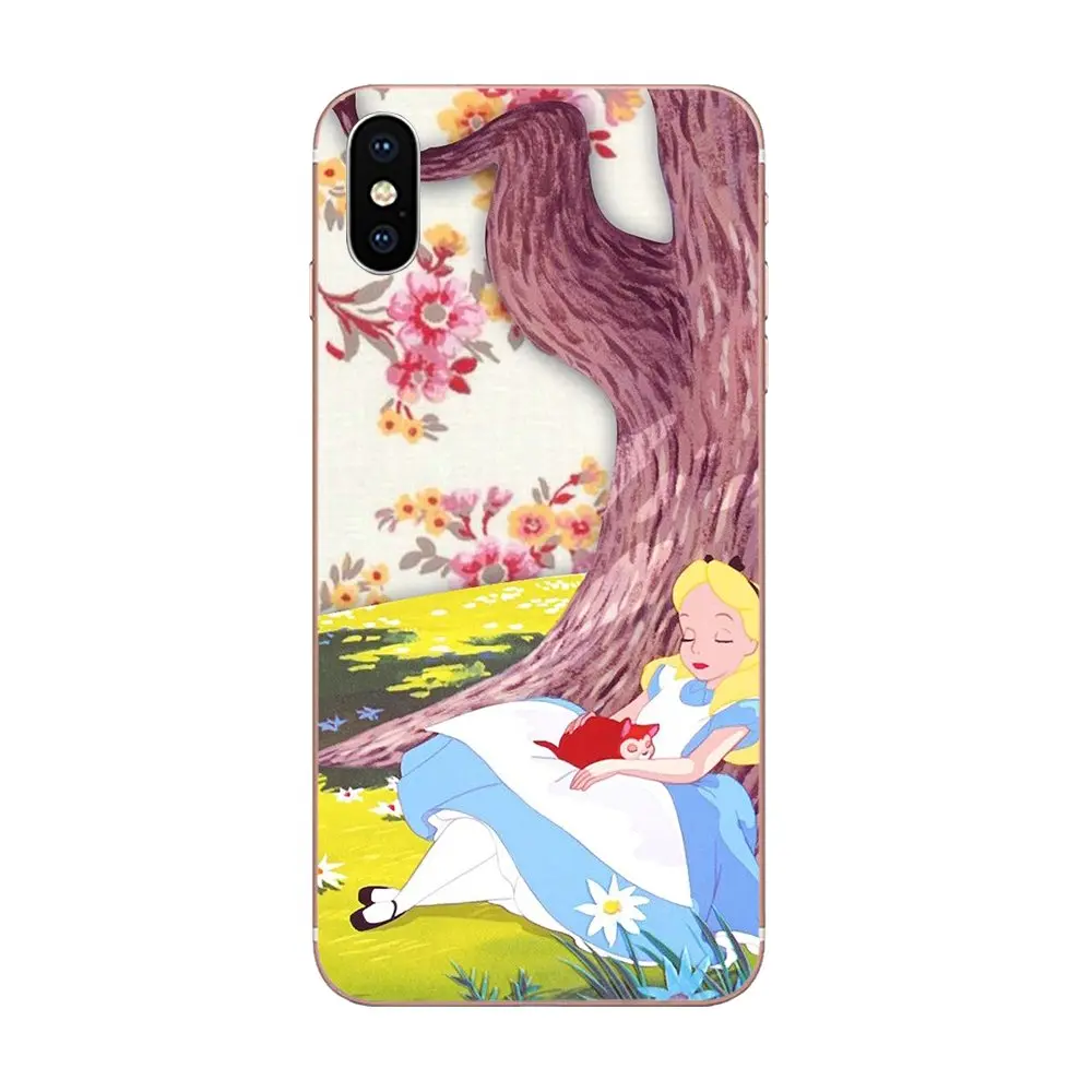 Платье принцессы Алиса в стране чудес прекрасно подходят для Galaxy Grand A3 A5 A7 A8 A9 A9S On5