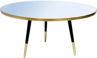 Minimalistic Iron Tea Table Modern Living Room furniture Sofa Corner Table Wooden Desktop Bedroom Small Coffee Table