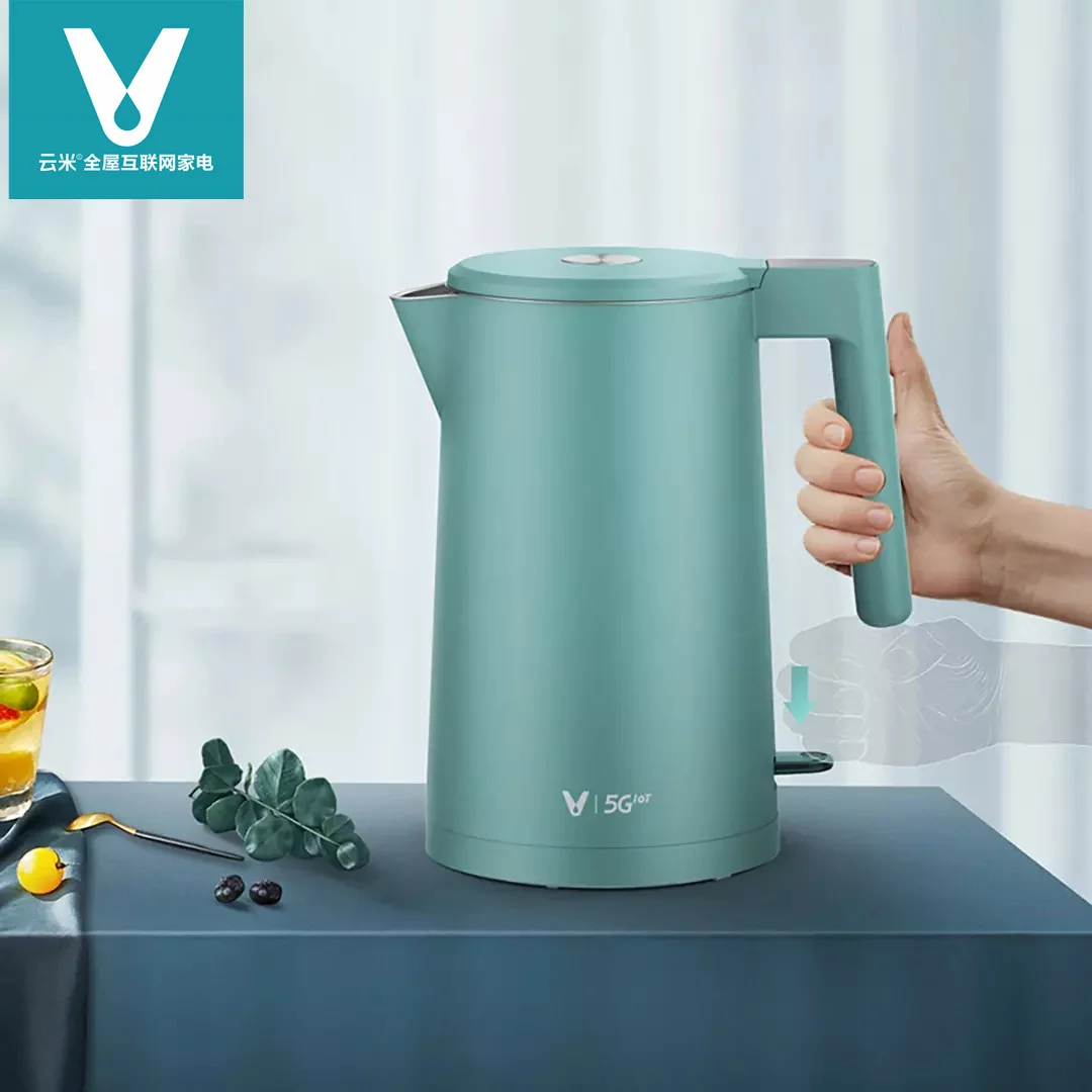

Xiaomi Viomi Electric Kettle YM-K1705 1.7L Capacity Water Kettle Tea Pot 304 Stainless Steel Fast Kettle For Healthy Drinking