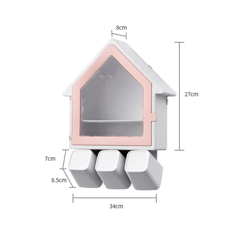 Многофункциональный настенный держатель для зубных щеток GOALONE|Наборы