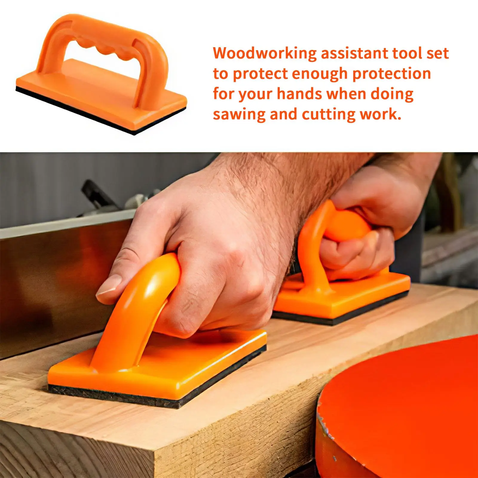 5pcs Table Saw Push Block Multifunctional Woodworking Safety Router With Max Grip Plastic Handle Stick | Инструменты