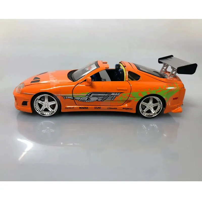 JADA 1/24 масштабная серия фильмов Модель автомобиля игрушки Тойота Супра литая металлическая модель автомобиля игрушка для коллекции, подарок, дети