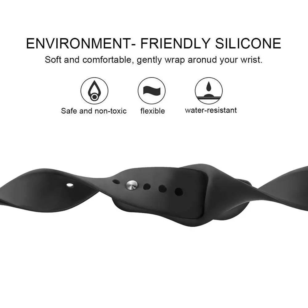 

22mm Soft silicone Wristband For Original Xiaomi Huami Amazfit Stratos 2 2S/For amazfit pace bracelet strap smart Accessories