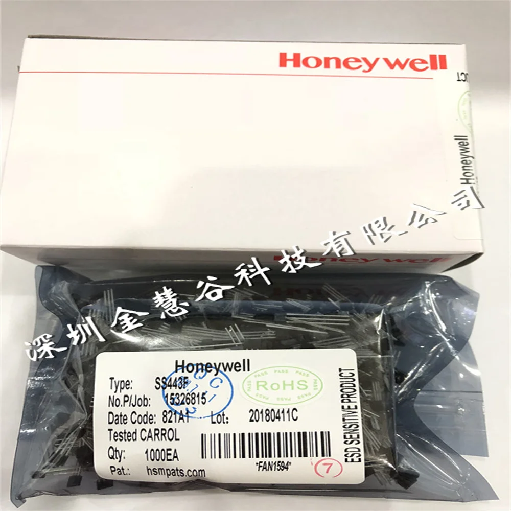 SS443F HONEYWELL Датчик с эффектом Холла 20 мА Unipolar 5V/9V/12V/15V/18V 3-контактный 43f | Электронные