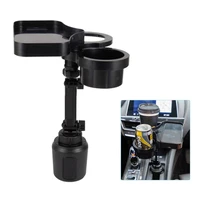 4 in 1 mintiml cup holder expander adapter car cup holder with wireless charging board container car accessories