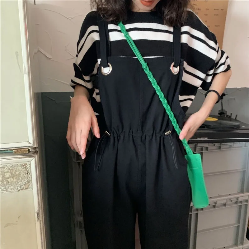 

Jumpsuits Women Velvet Thicker Straight Loose Pockets Large Size 3XL Korean Style Streetwear Overalls Leisure Simple Womens Warm