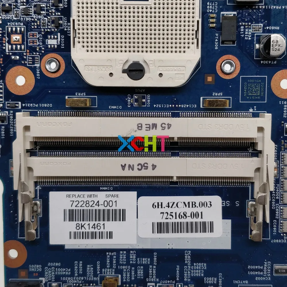 722824-001 722824-501 722824-601 12240-1 48 4zc04. 011 UMA для HP ProBook 445 G1 материнская плата ноутбука ПК