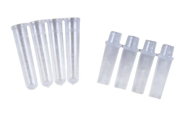 

0.1ml 4-tube PCR Tube Flat Optical Strip cap