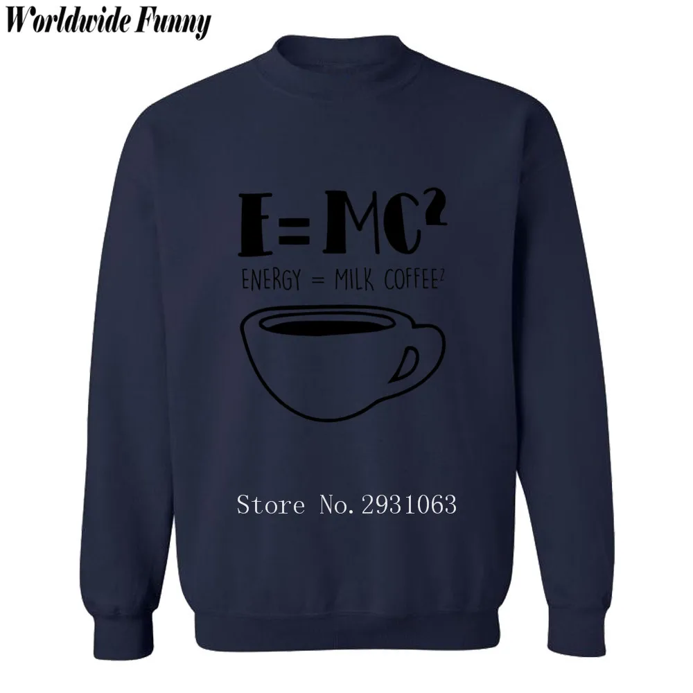Физика Science E MC2 Comical Альберт Эйнштейн Математика мужские толстовки хлопковые