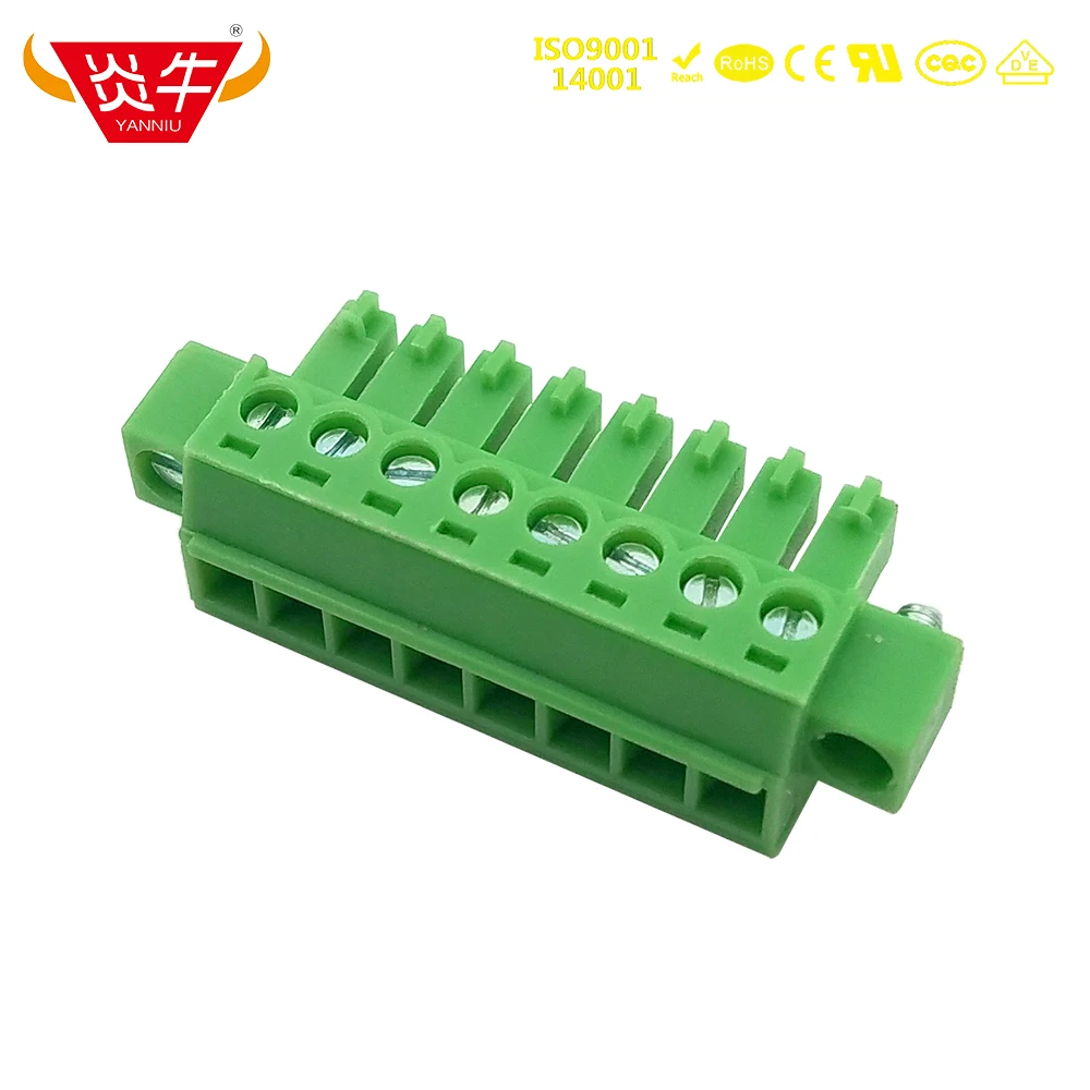 Автомобильные клеммные колодки KF2EDGKM 3 81 2P ~ 12P PCB PLUG IN 15edgkm мм 2PIN 12PIN MC 1 5/ 2 STF 1827703 PHOENIX