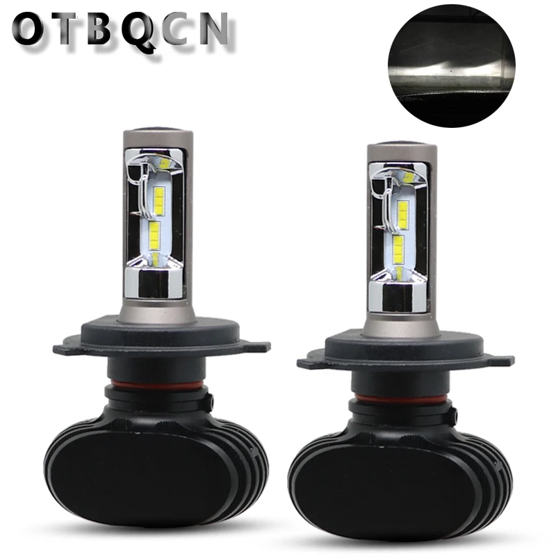 Автомобильные фары H7 H4 светодиодный H1 лампы H27 880 881 H3 H11 H8 9005 HB3 9006 HB4 CSP 18000LM