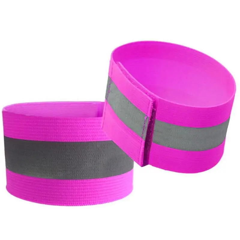 Светоотражающие ленты эластичная повязка на руку ремешок лодыжке ремни