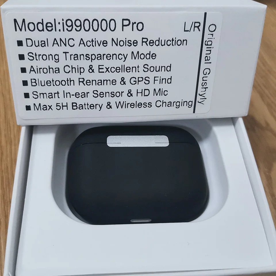 Беспроводные наушники i990000 Pro TWS Bluetooth 1:1 Air3 ANC шумоподавляющие сенсорные вкладыши