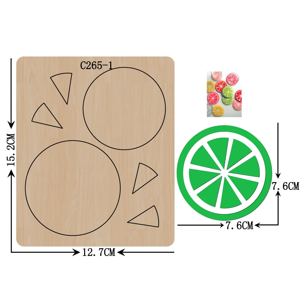 

New orange Wooden die Scrapbooking C-265-1 Cutting Dies