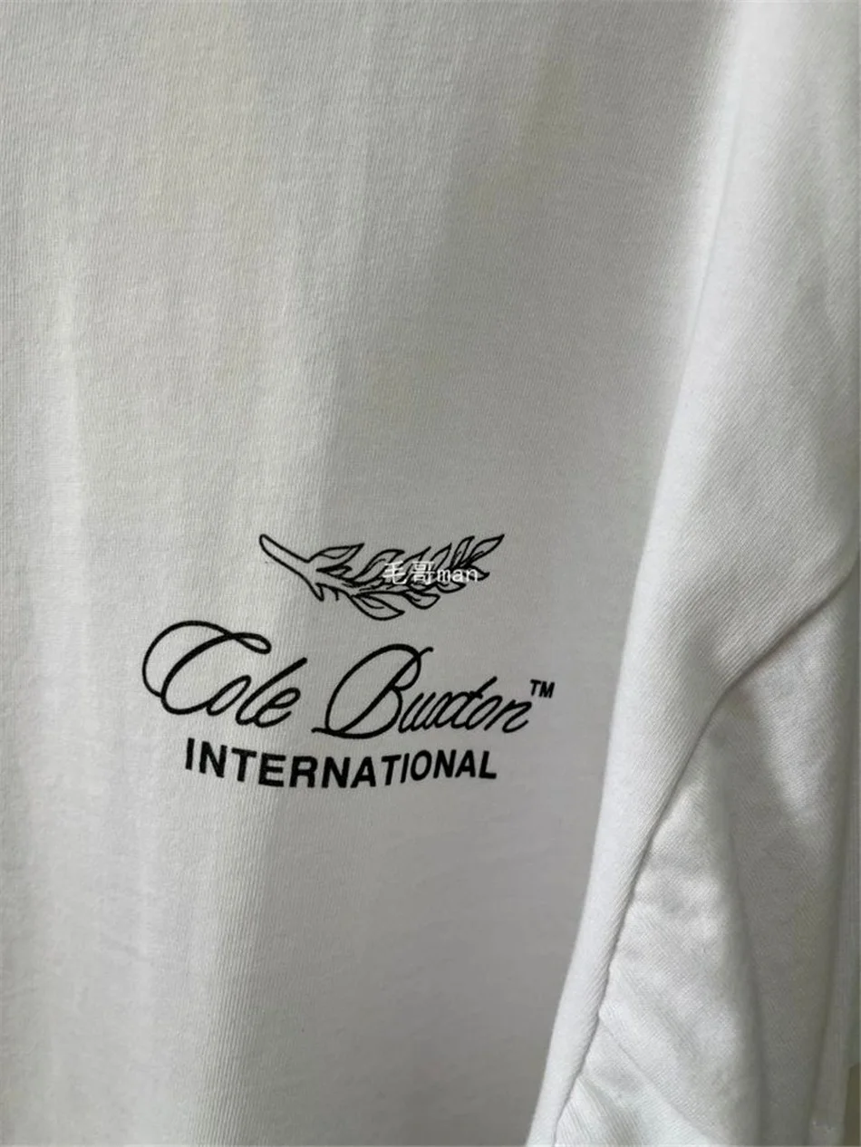 

2021ss Heavy Fabric Cole Buxton T-shirt 1:1 High Quality Oversize Top Tees Real Tag CB T shirts harajuku shirts
