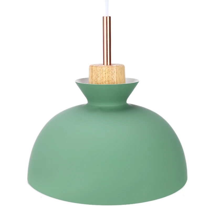 Скандинавские комбинированные подвесные светильники из натурального дерева