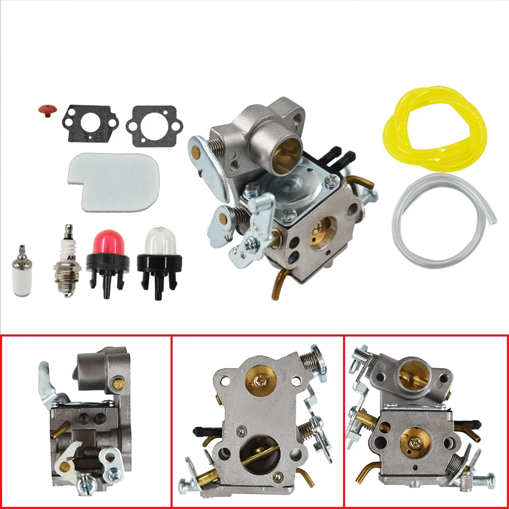 Карбюратор Комплект ДЛЯ Poulan SM4218AVX SM4518AVX P4018WTL PP3516AVX PP4218AVX P3314|Детали для