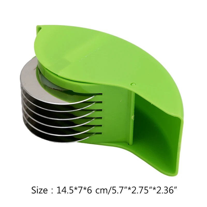

Kitchen Stainless Steel Cutter Slicers Vegetable Chop Herb Rolling Roll Rollers Mincer Blade Manual Hand Scallion Cutter Slicers