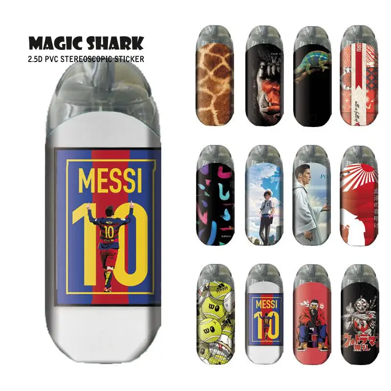 Чехол-пленка из ПВХ с леопардовым принтом Magic Shark хамелеон сексуальная леди World of