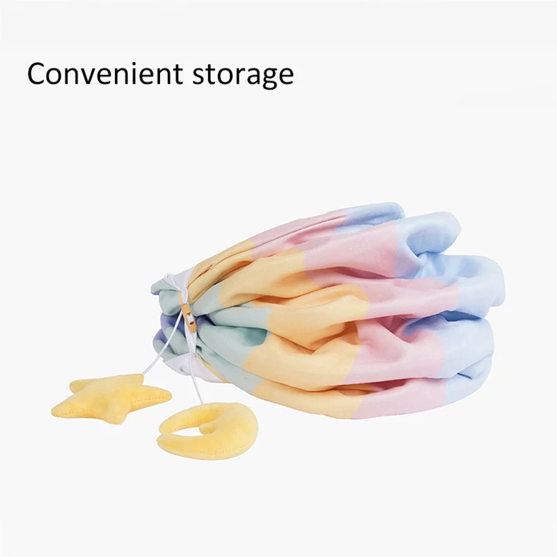 Радужный туннель для кошек с 2 отверстиями кровать Забавный дизайн Два в одном