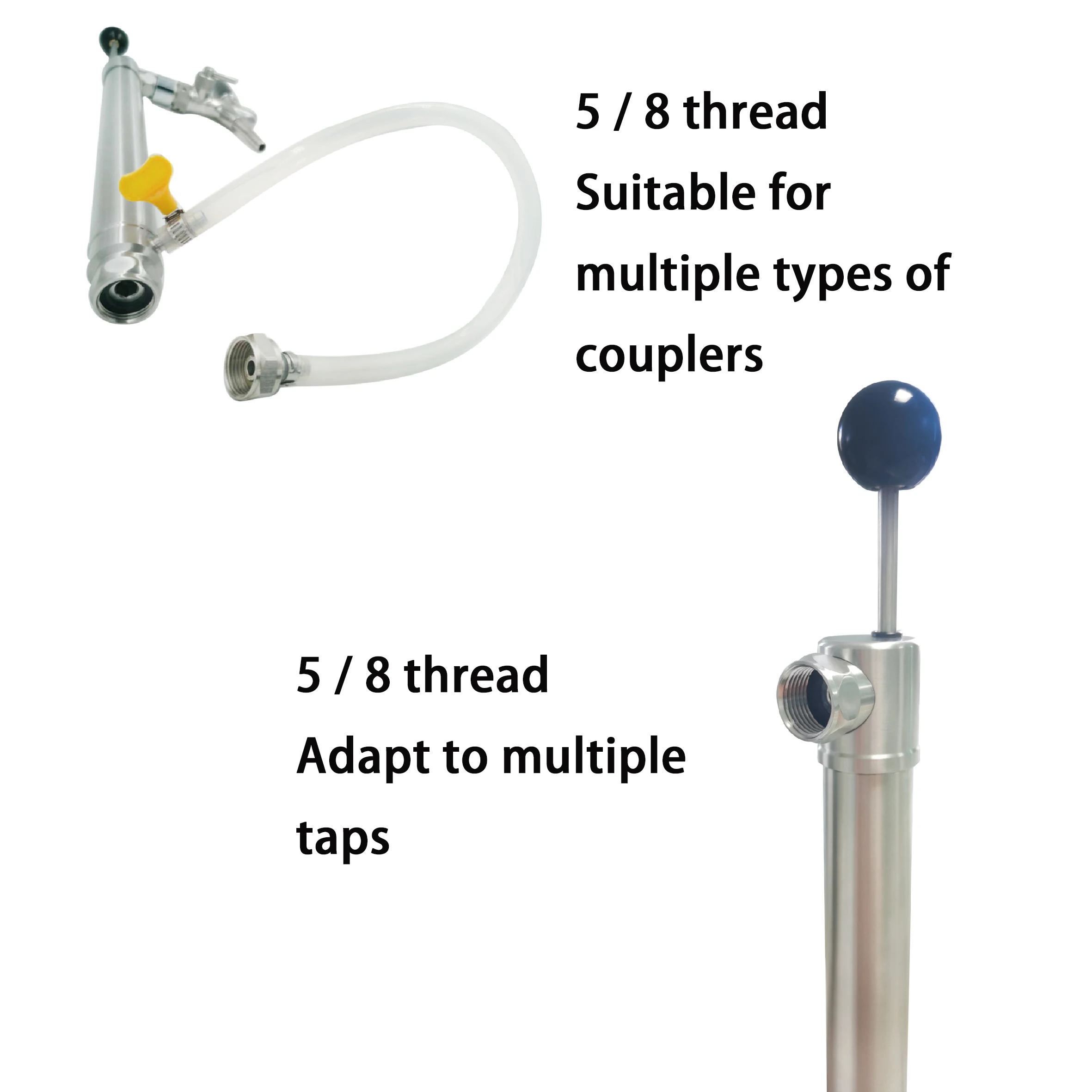 TWELVETAP розлив пива вечерние туфли лодочки 5 / 8 нить ручного насоса вина бьется