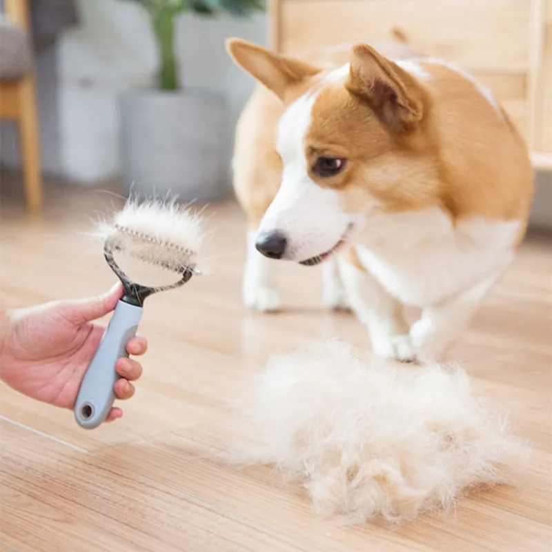

Pet Hair Shedding Comb Removal Comb for Dog Cat Open Knot Knife Brush Tool Dog Flea Combs Fur Shedding Finishing Combs