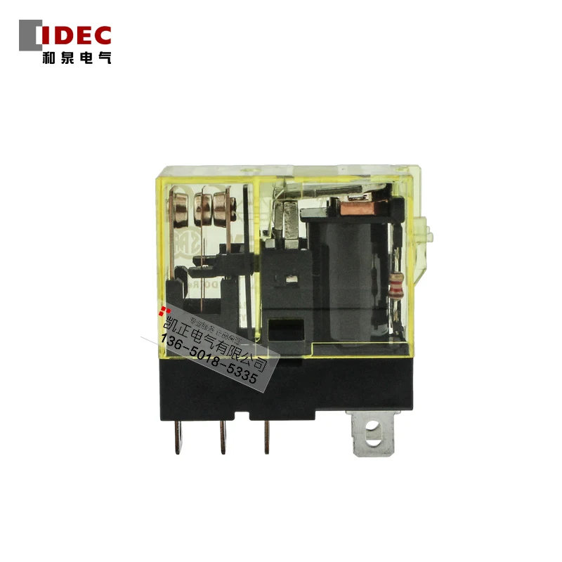 Peças Relé Idec Rj1s-cl-d24 Rj1s-cl-a220 Rj2s-cl-d24 Rj2s-cl-a220 Rj2s-c-d24 Sj1s-05b Sj2s-05b – 8 Pin 24vdc Ac220v 5 Rj25