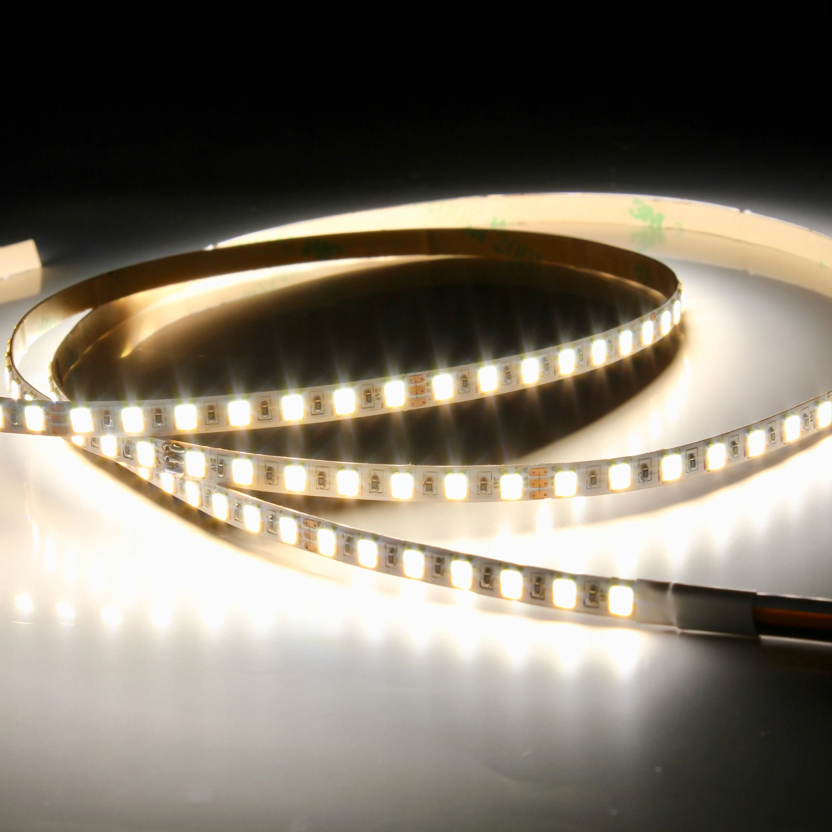 5 м/катушка, CCT регулируемый DC24V 2835 SMD СВЕТОДИОДНЫЙ ленточный светильник, 140 светодиодный s/m, 700 светодиодный s/reel, не водонепроницаемый