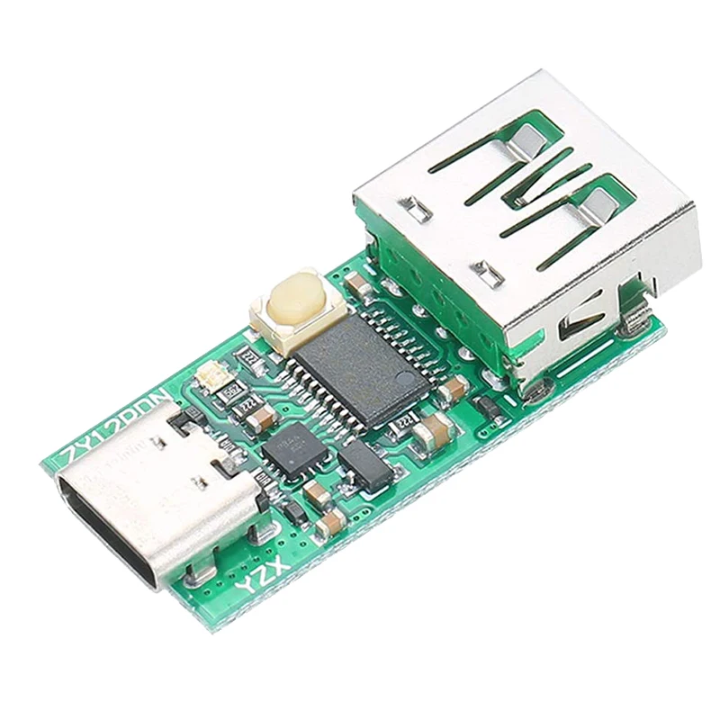 USB C PD2.0/3 0 в DC преобразователь модуль питания декодирование Быстрая зарядка
