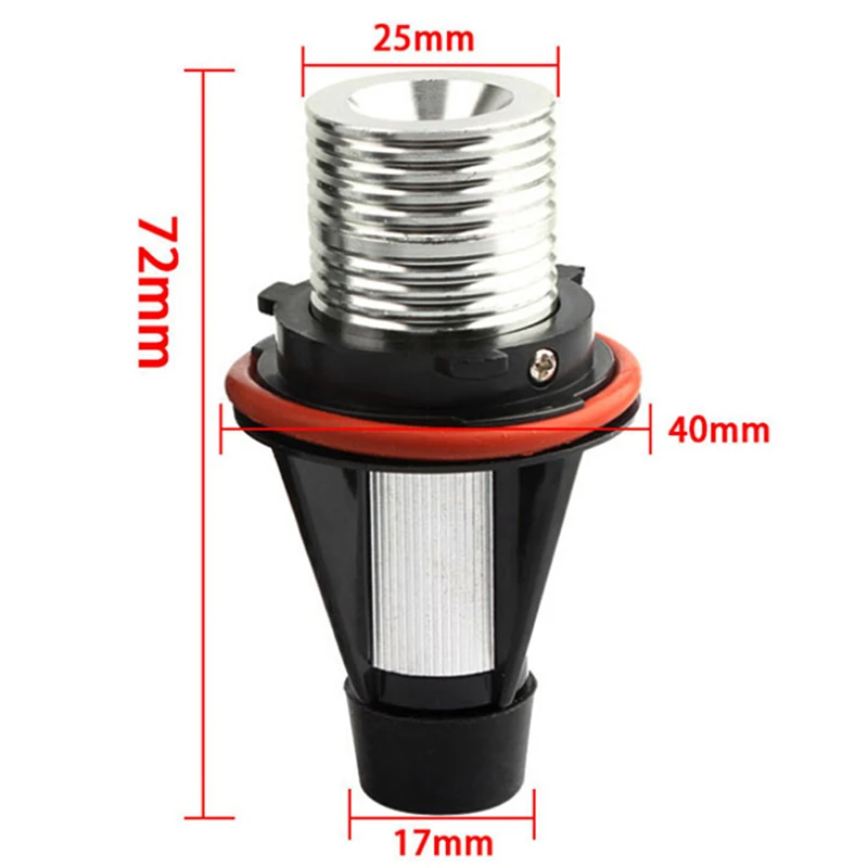 Новое поступление 12V светодиодный Ангельские глазки для E39-5W Светодиодный