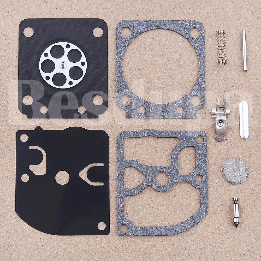Carburetor Carb Repair Rebuild Kit For ZAMA RB-129 C1M-W26 W26A / W26B W26C Series Tool Replacement Spare Part | Инструменты