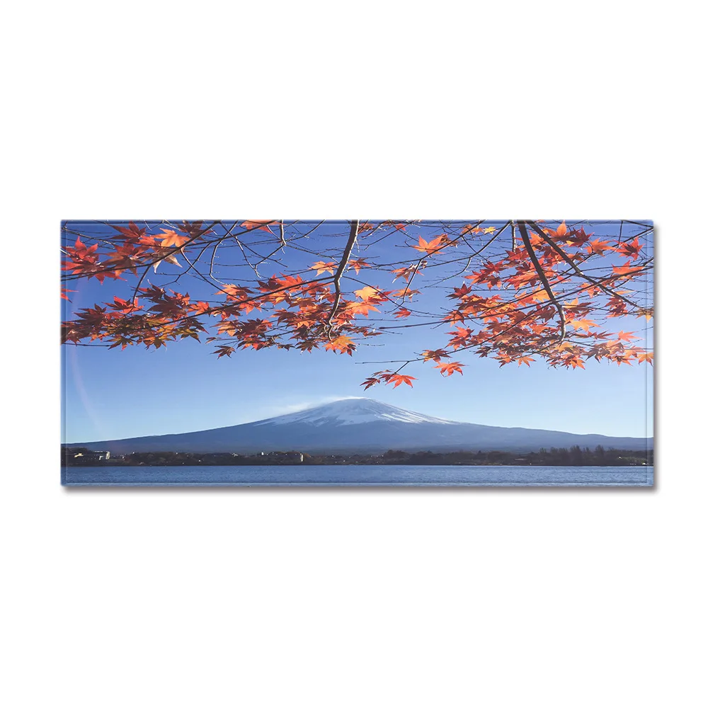 

Flannel Kitchen Mat Natural Scenery Floor Mat Carpet Doormat Bedroom Living Room Bath Floor Rug Tatami Tapete Yoga Fitness Mats