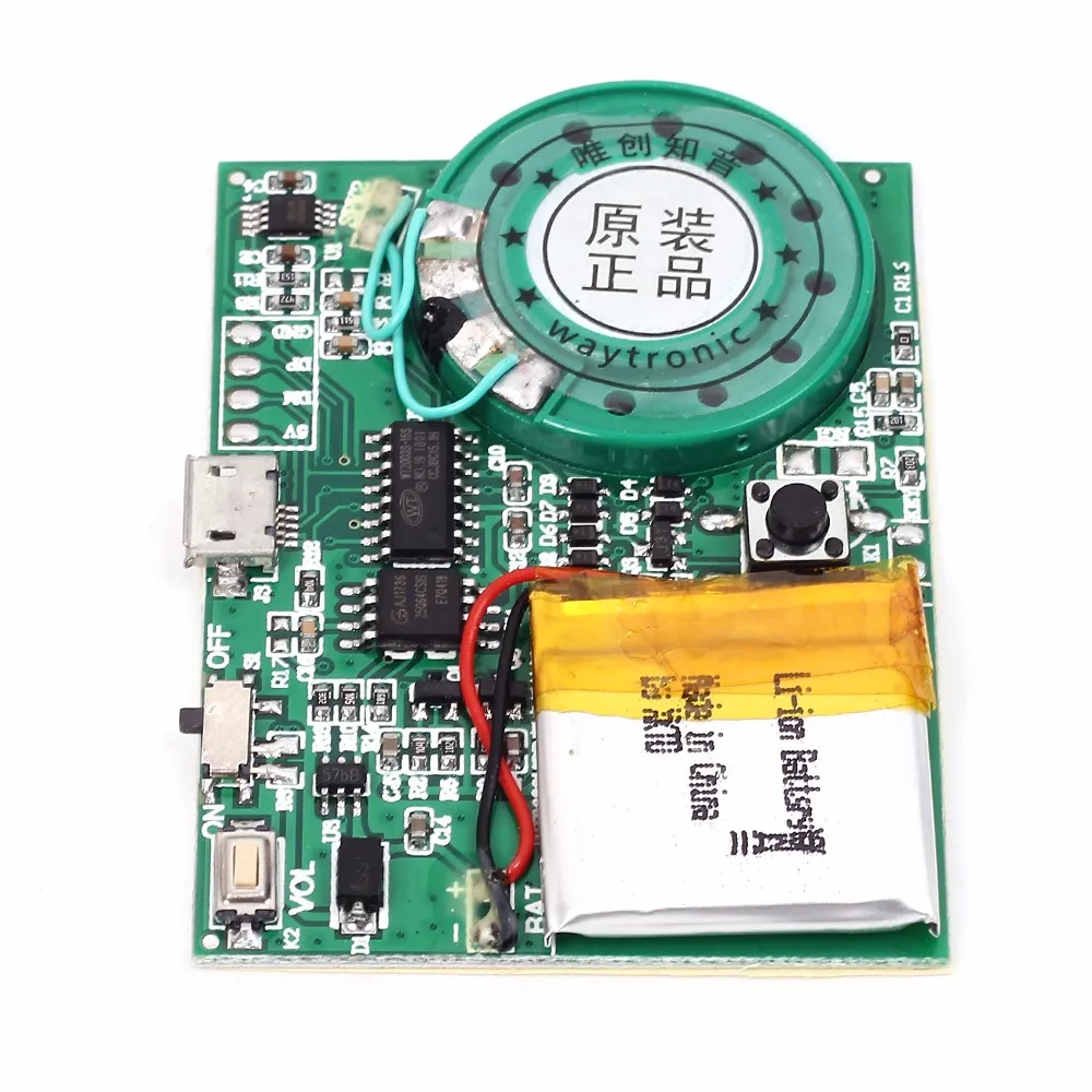 Программируемый логический контроллер голосовая музыкальная плата с чипом для