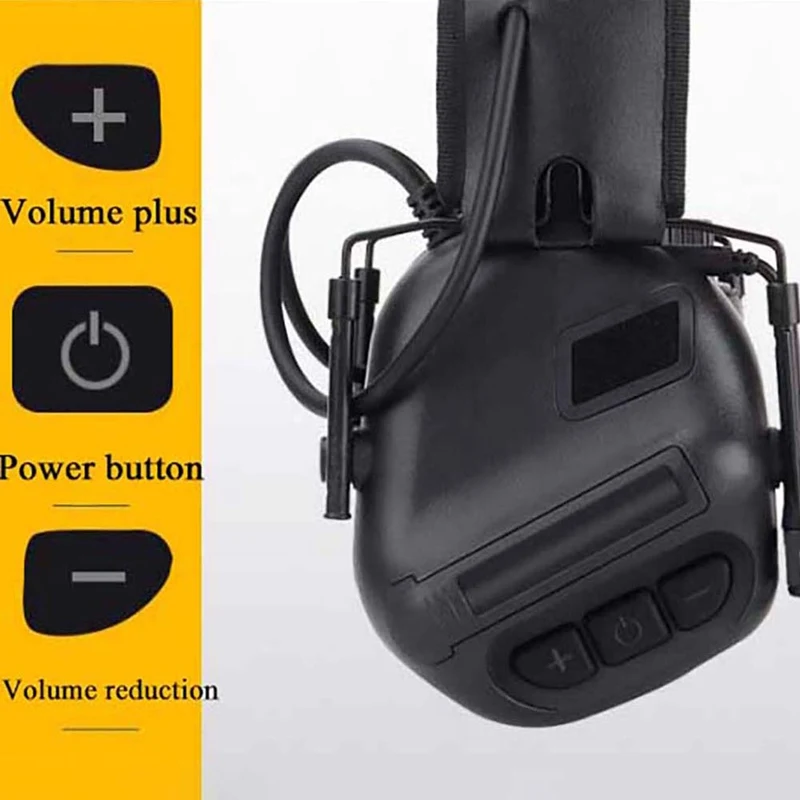 Уличные (тактические) наушники с шумоподавлением гарнитура аксессуары для охоты