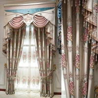european romantic luxury relief curtain curtain villa restoring ancient ways the sitting room the bedroom curtains