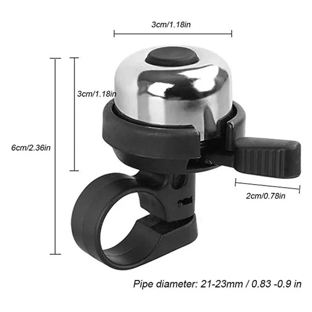

Outdoor Bicycle Copper Bell Mountain Bike Bell Horn High Decibel Bicycle Bell Retro Bicycle Small Bell