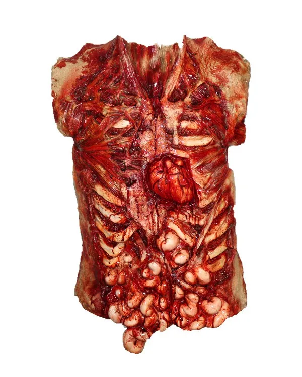 Реалистичные костюмы для Хэллоуина в натуральную величину жуткая подделка Latetx