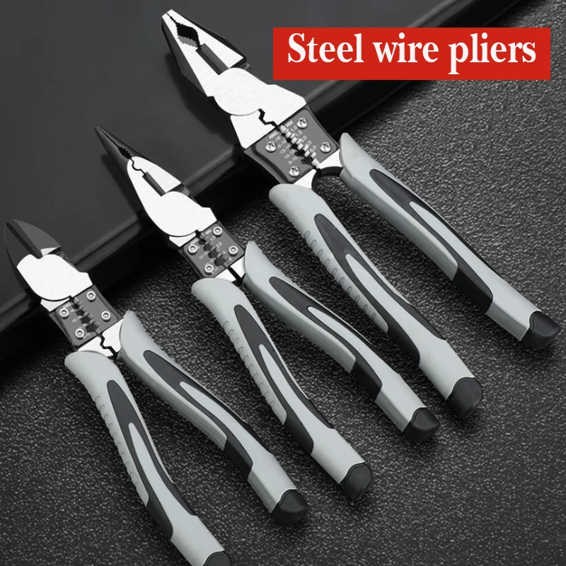

Multifunctional Universal Diagonal Pliers Needle Nose Pliers Hardware Tools Universal Wire Cutters Electrician Wire Pliers