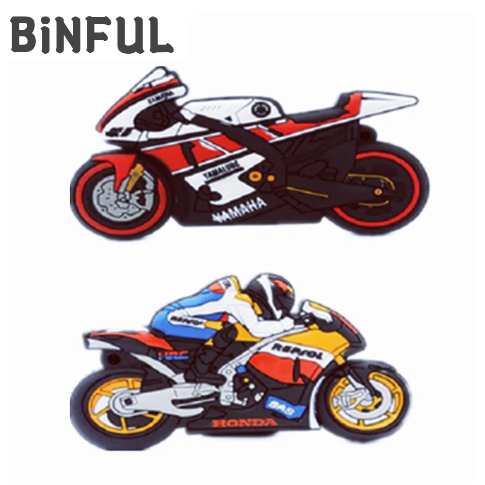

BiNFUL Usb Flash Drive Motorcycle Model Cartoon Pen Drive 128GB Flash Stick 4GB 8G 16G 32GB 64G 256GB Pendrive Flash Memory Card
