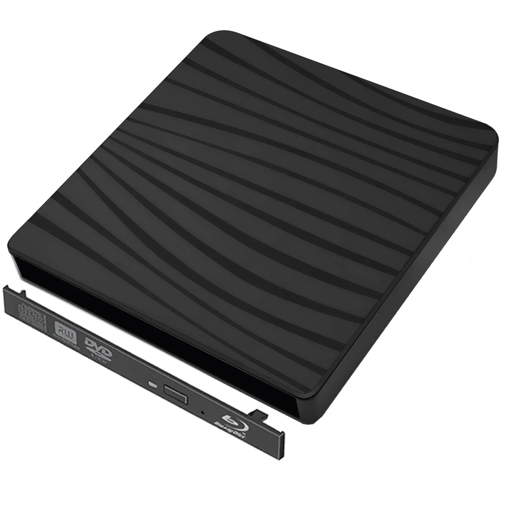 Type C + USB 3 0 внешний DVD Rom чехол для 12 7 мм SATA Корпус CD RW Blu Ray|Оптические дисководы| |