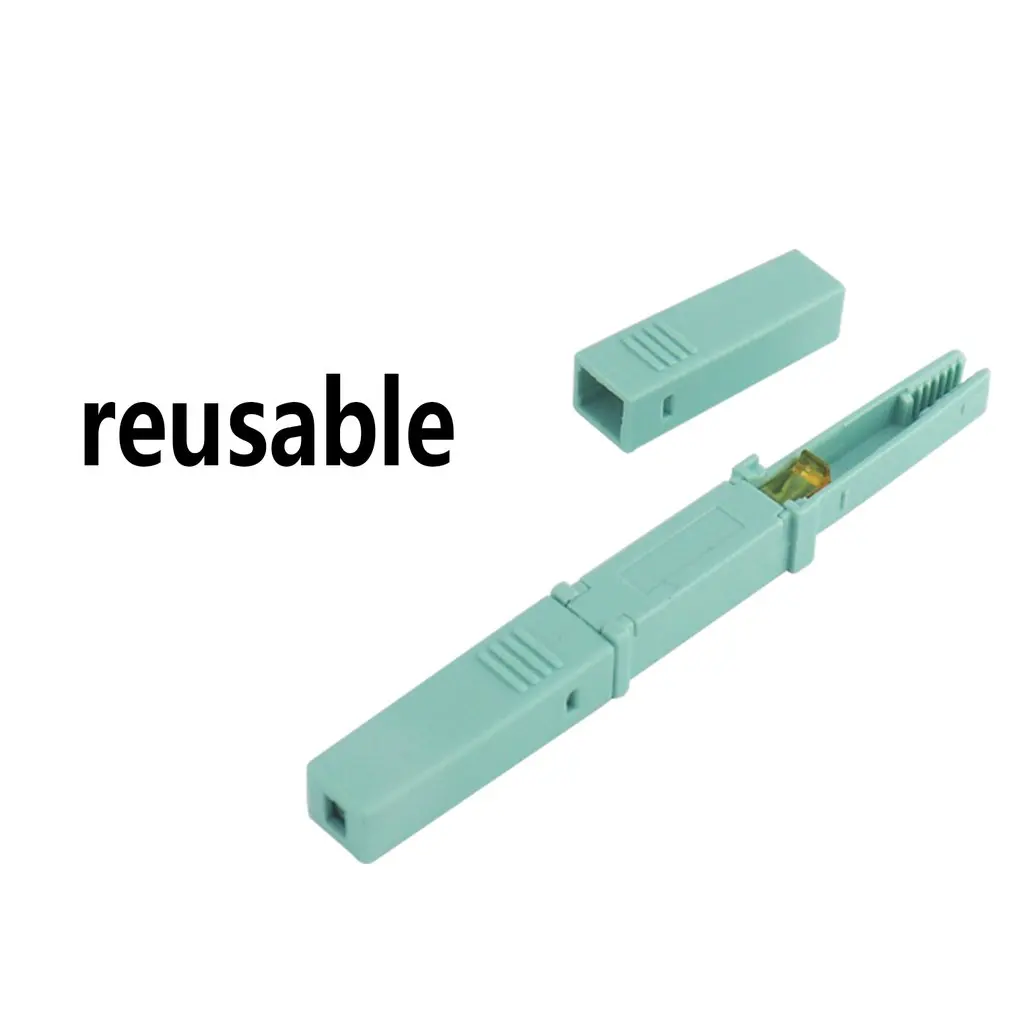 

LC/UPC Embedded Optical Fiber Quick Connector Covered Cable Optical Fiber Cold Splice SC Butt Splice Carrier Grade