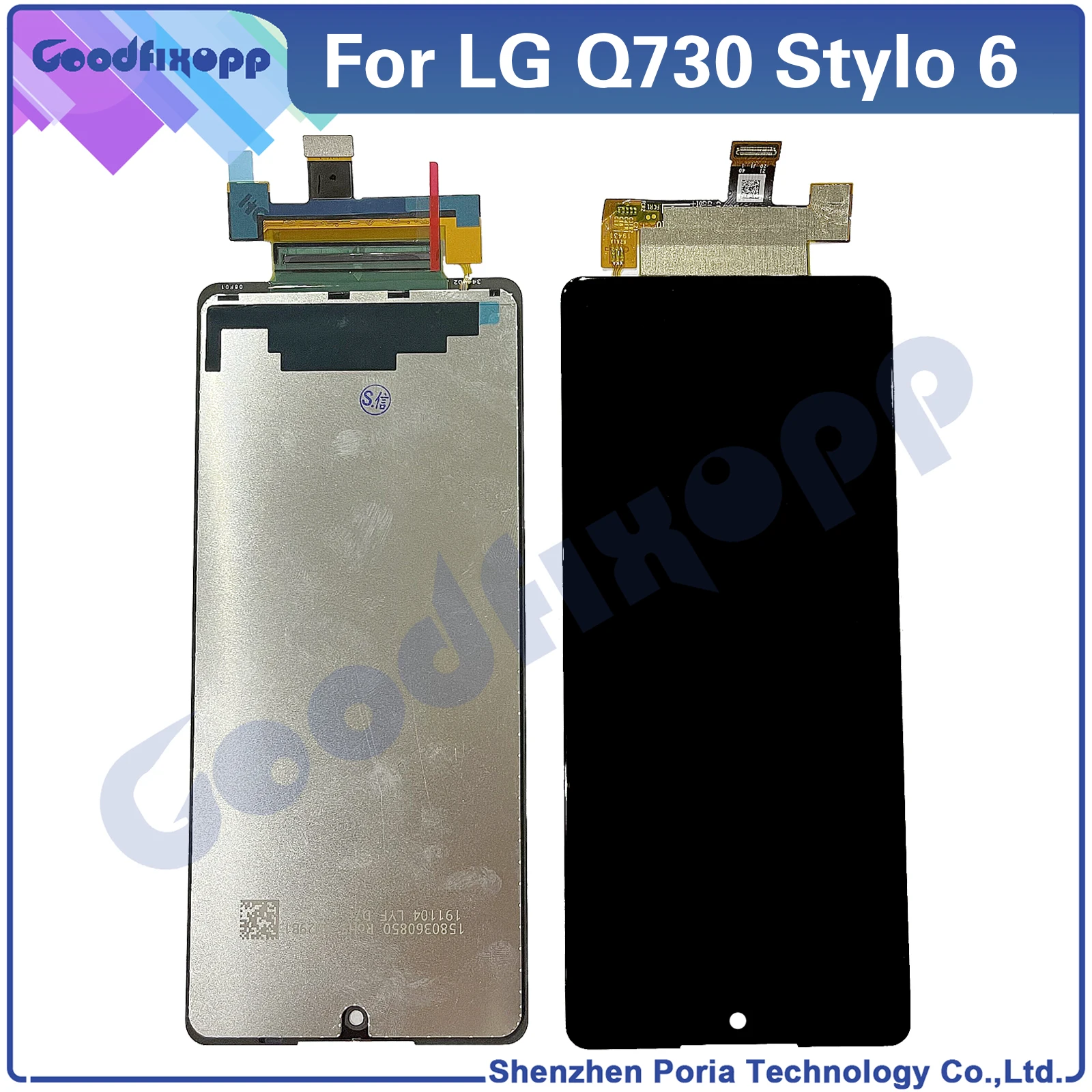 Оригинальный ЖК-дисплей для LG Stylo 6 Q730 дигитайзер в сборе Замена экрана для LG Stylo 6 Q730AM Q730TM запасные части ЖК-дисплея