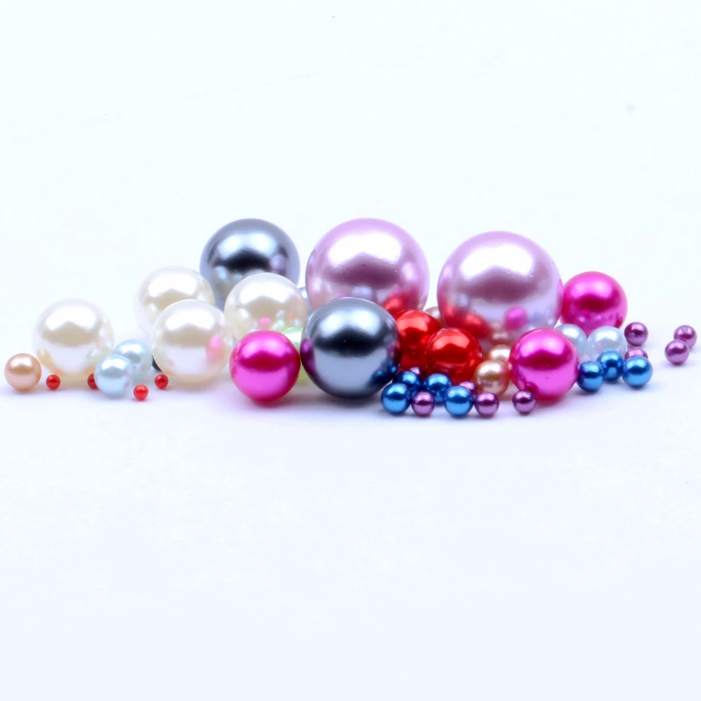 

1,5-12 мм мульти размер около 50-1000 шт маленькая сумка без отверстий жемчуг круглый бисер свободные бусины для ремесла обувь сумка украшение шляпы