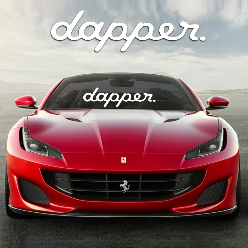 

Various Sizes JDM dapper Car Assessoires Decal Car Door Long Stripe Stickers Car products For bmw opel honda ford peugeot kia