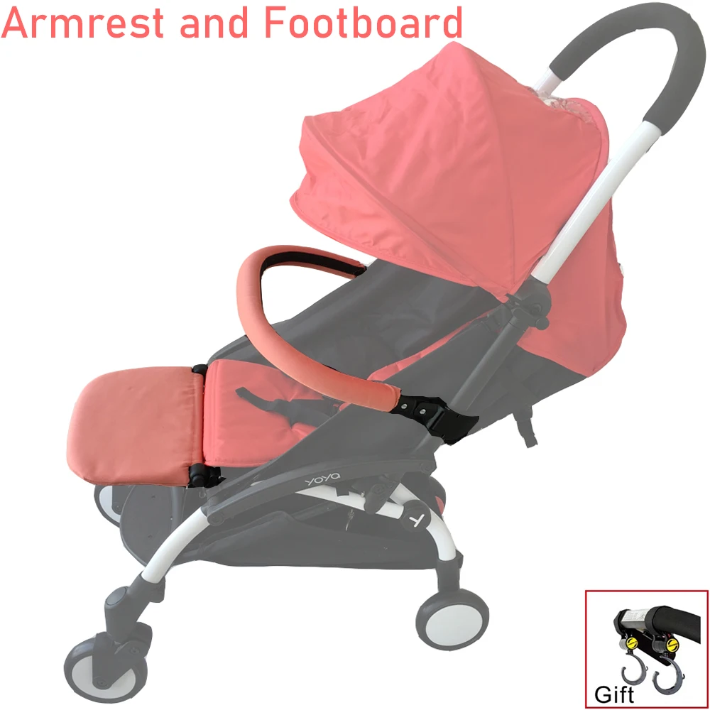 Детская коляска yoya аксессуары для ног подножка подлокотник и крючок коляски babyzen