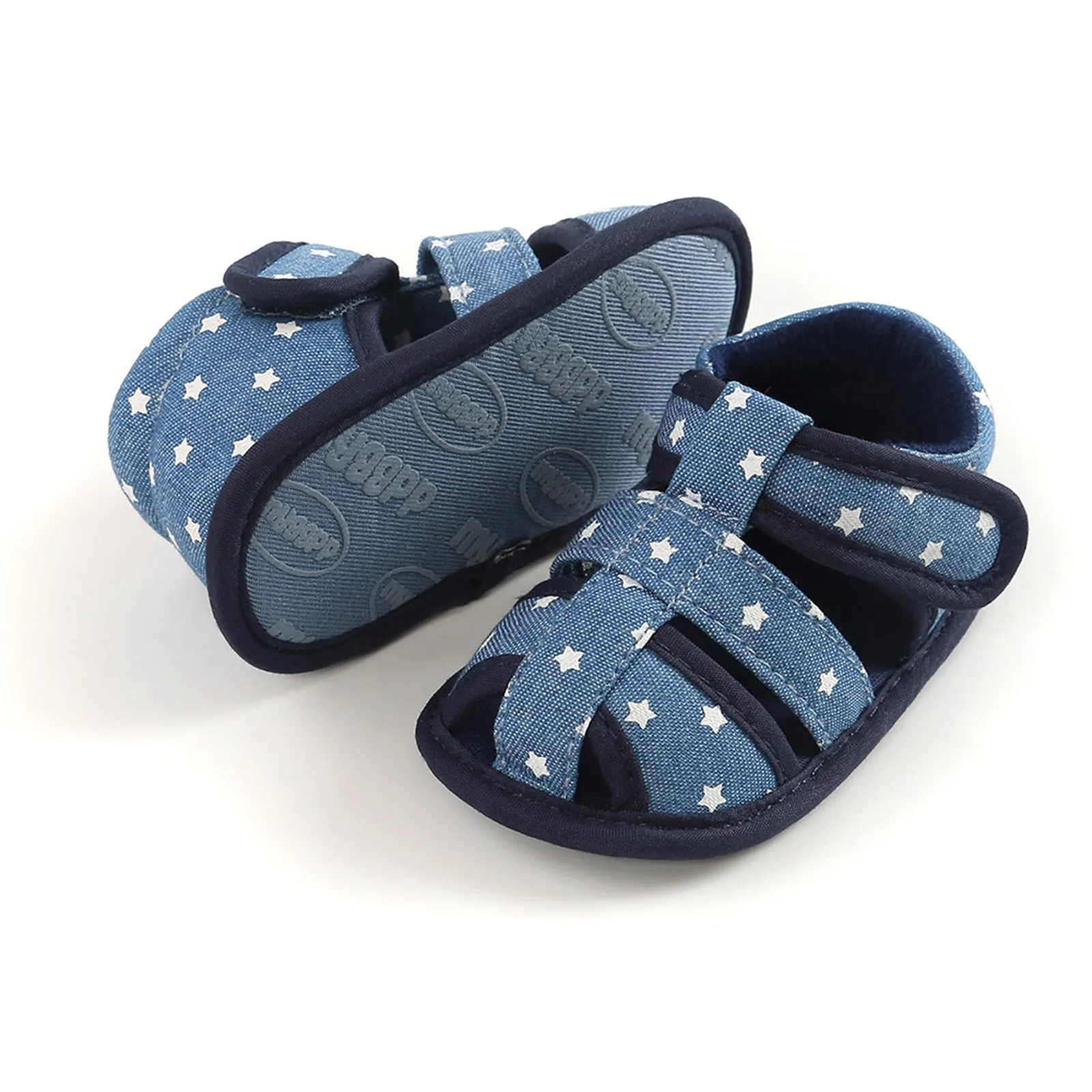 Summer Baby Boys Footwear Infant Newborn Kids Anti-slip Sole Crib Shoes Soft Breathable Beach Sneakers 0-18M |