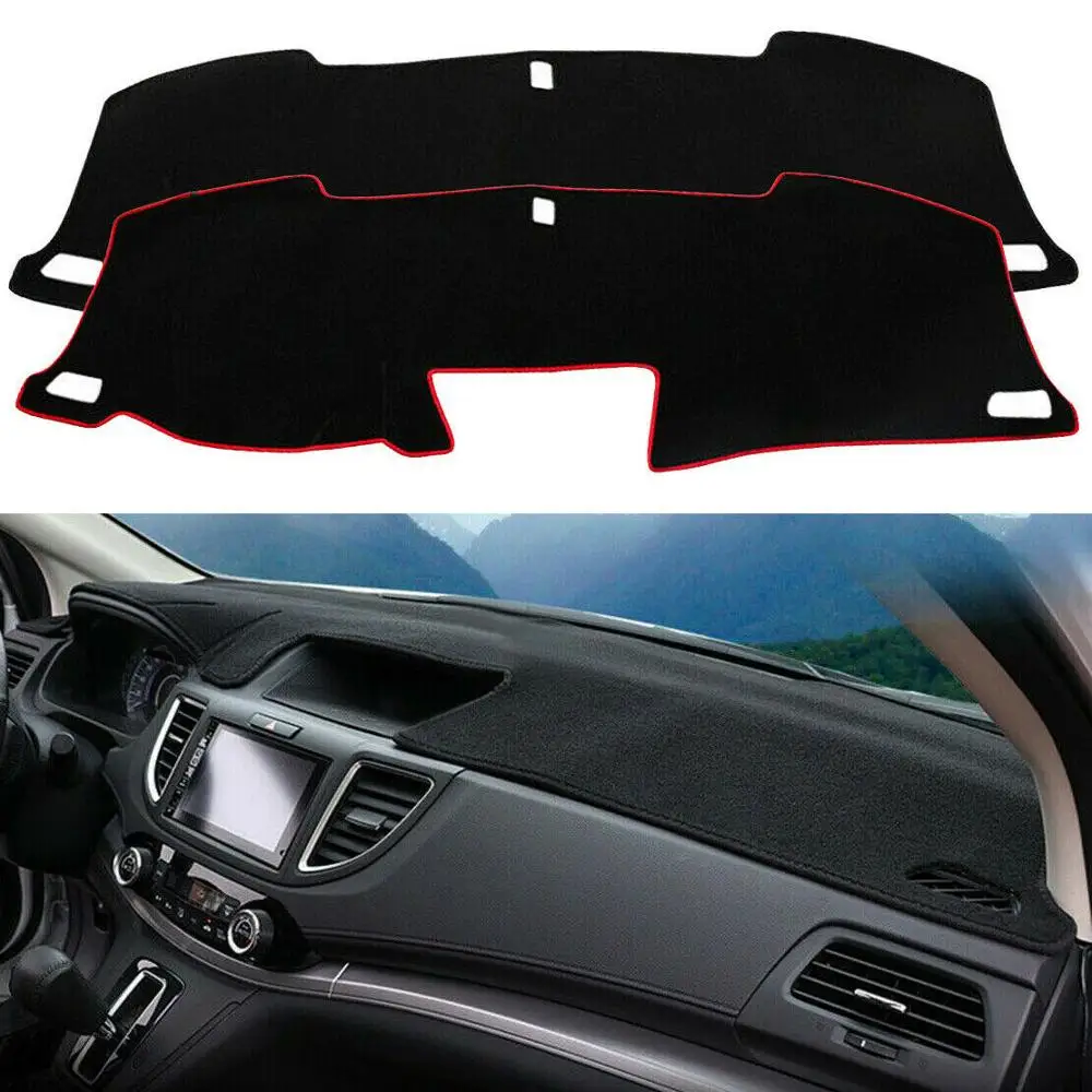 

EIDRAN Car Styling Dash Mat Cover Anti-slip Black Non-Slip Dashboard Sun Shade Cover Pad For Honda CR-V 2012-2016